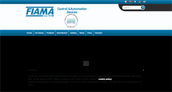 Desktop Screenshot of fiama.it